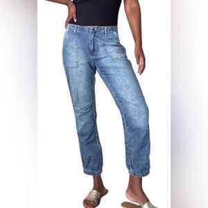 Rebecca Minkoff Light Blue Denim Joggers